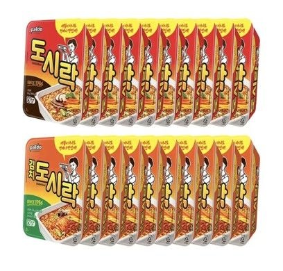 팔도 팔도도시락86g 9개/김치도시락 86g 9개 총 18개