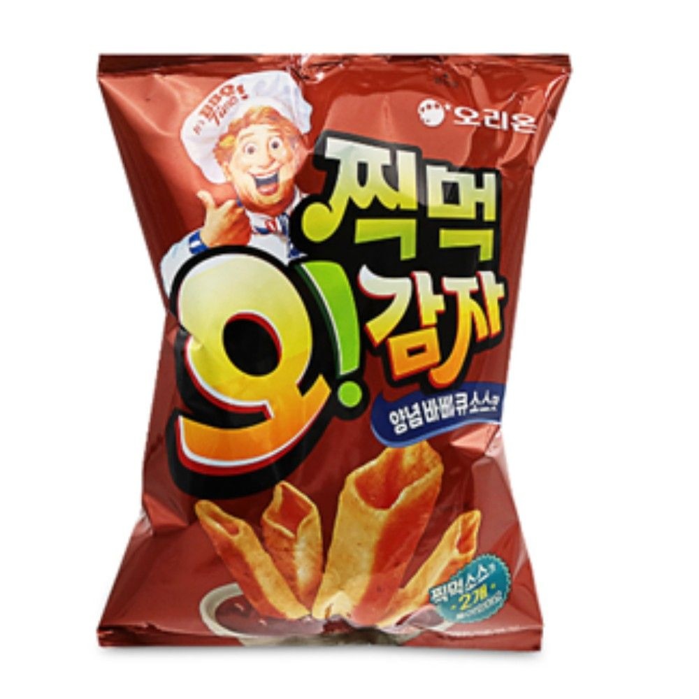 wmfe613 찍먹 오감자 감자 스낵 바베큐 136gx2개 포테이토칩 감자칩 어린이 사무실 과자 간식 안주 다과 회의 탕비실