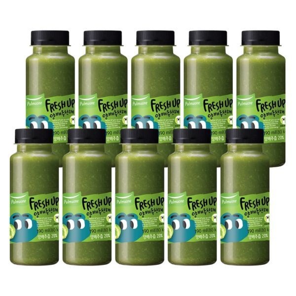 코스트코 풀무원 녹즙 프레시업 양배추 천해 190ml x 10통