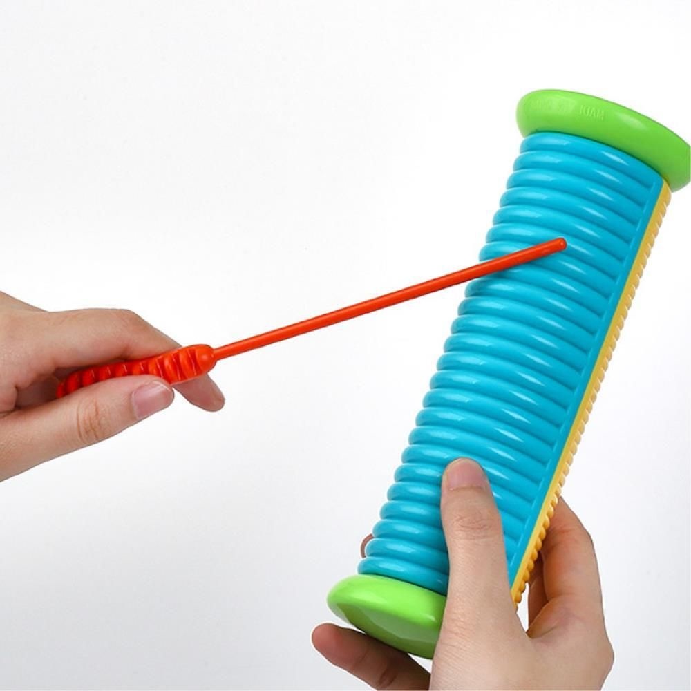 한국교육시스템(주) 유아 흔들기 긁기놀이 두드리기 음악장난감 뮤직토이 기로