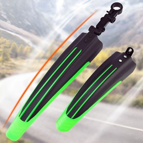 로드 세트 고탄성 MTB 자전거 앞뒤 머드가드 흙 튐방지 빗물 물받이 자전거물받이