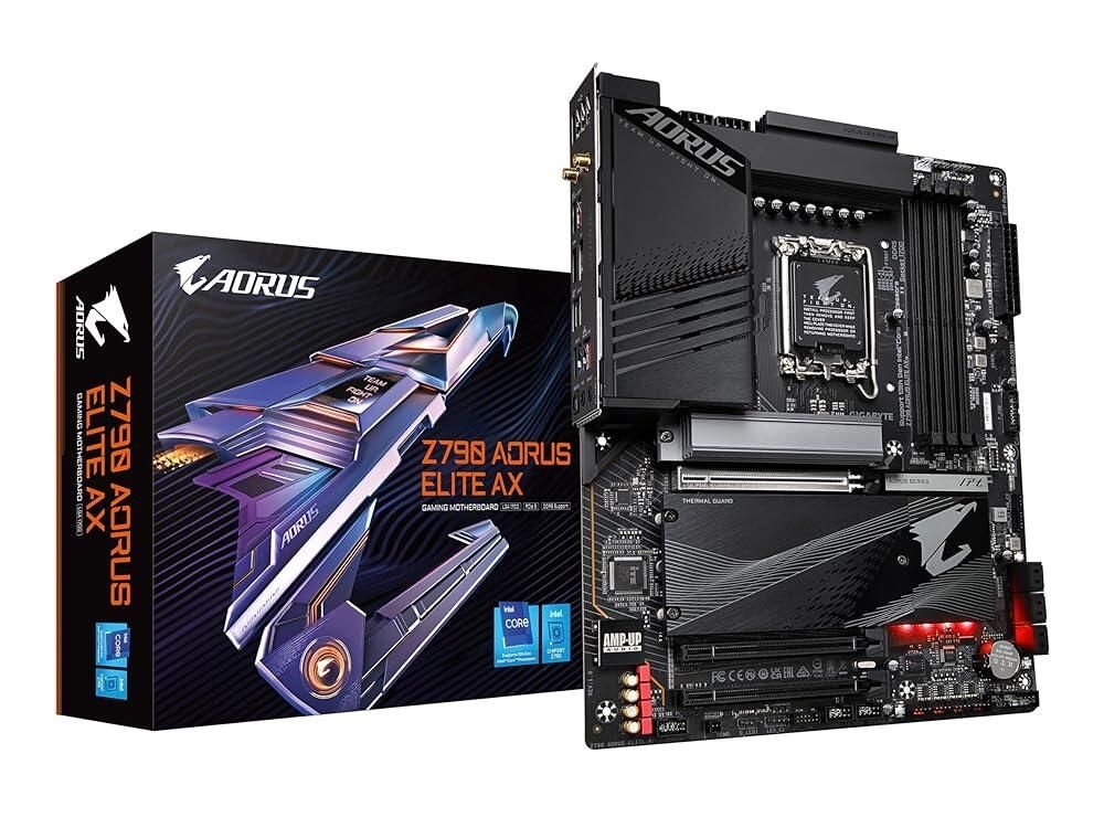 [해외] [정품] 기가바이트 GIGABYTE Z790 어로스 AORUS Elite AX 게이밍 마더보드 789720