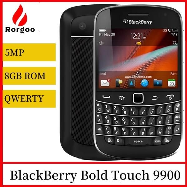 블랙베리 볼드 터치 9900 스마트폰 3G 오리지널 언락 휴대폰 쿼티