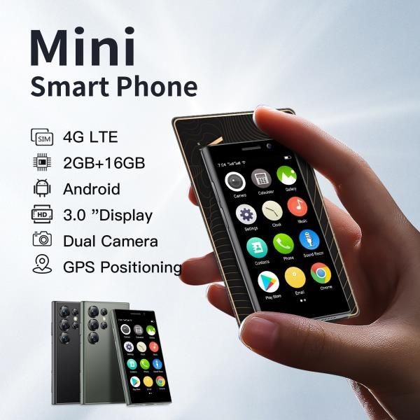서보 S24 미니 포켓 스마트폰 4G LTE 안드로이드 OS 듀얼심