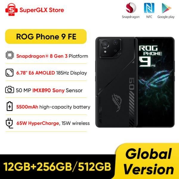 글로벌 버전 ASUS ROG Phone 9 FE 5G 스마트폰