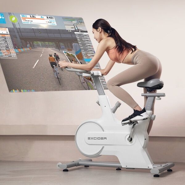 엑사이더 [엑사이더] [시크릿]  리얼 스피닝 실내 자전거 즈위프트 게임 ES370 헬스 마그네틱 스핀 바이크 가정용 사이클 운
