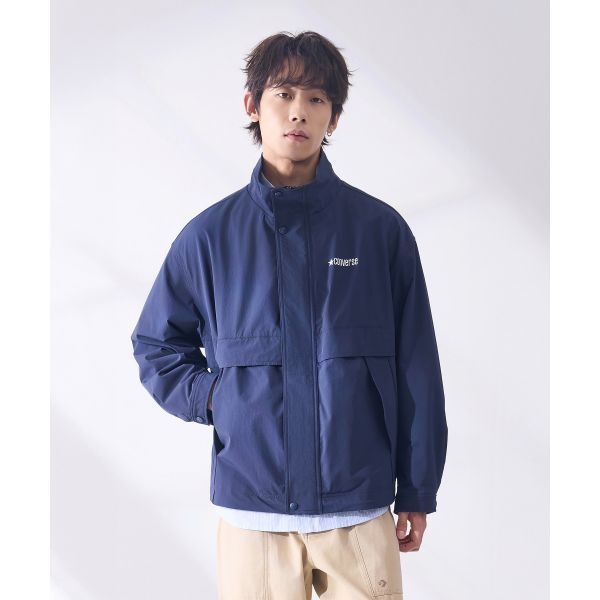 CONVERSE <매장정품> 컨버스 CONVERSE 웜 클린 핏 논 패디드 자켓 재킷 옵시디언 MCJ404-695 140912