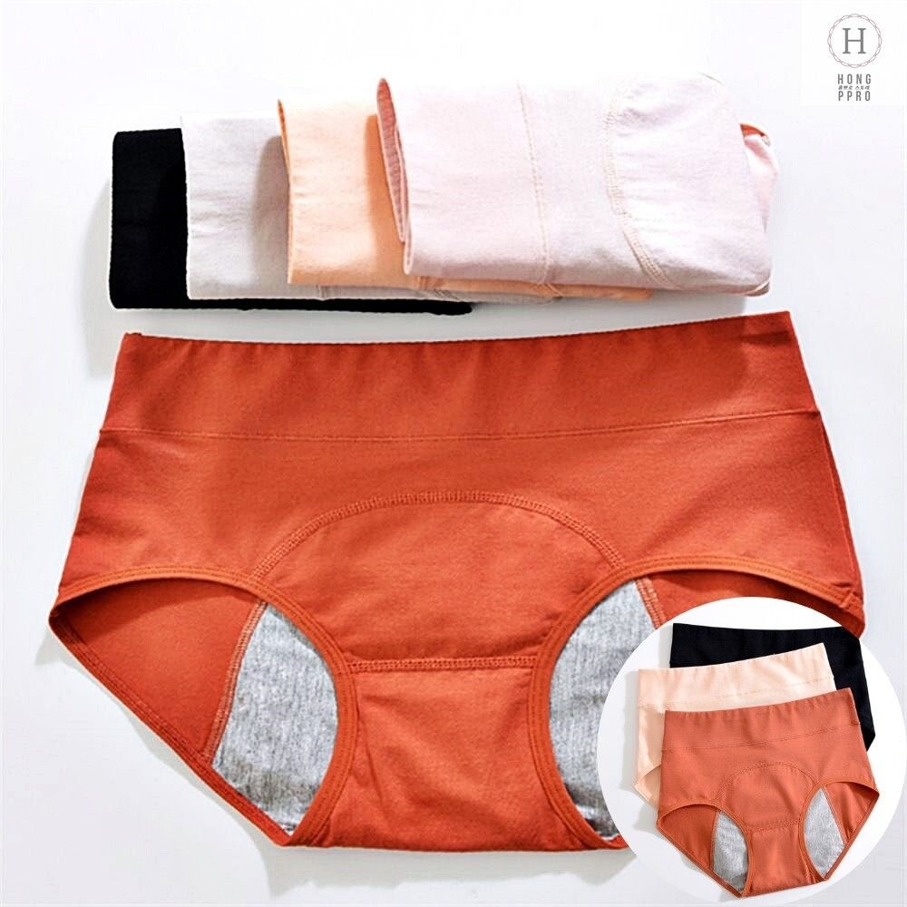 홍쁘로협력사 심리스팬티 여성위생속옷 생리중 샘방지 하이웨스트 초경 성인 방수팬티 여성위생 생리속옷