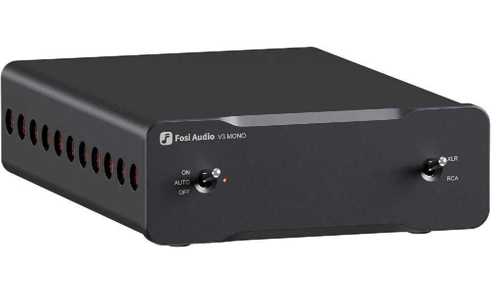 [해외] Fosi Audio V3 모노 파워 앰프  TPA3255 미니 모노블록 클래스 D 하이파이 시어터 AVR 수신기 컴포넌트용