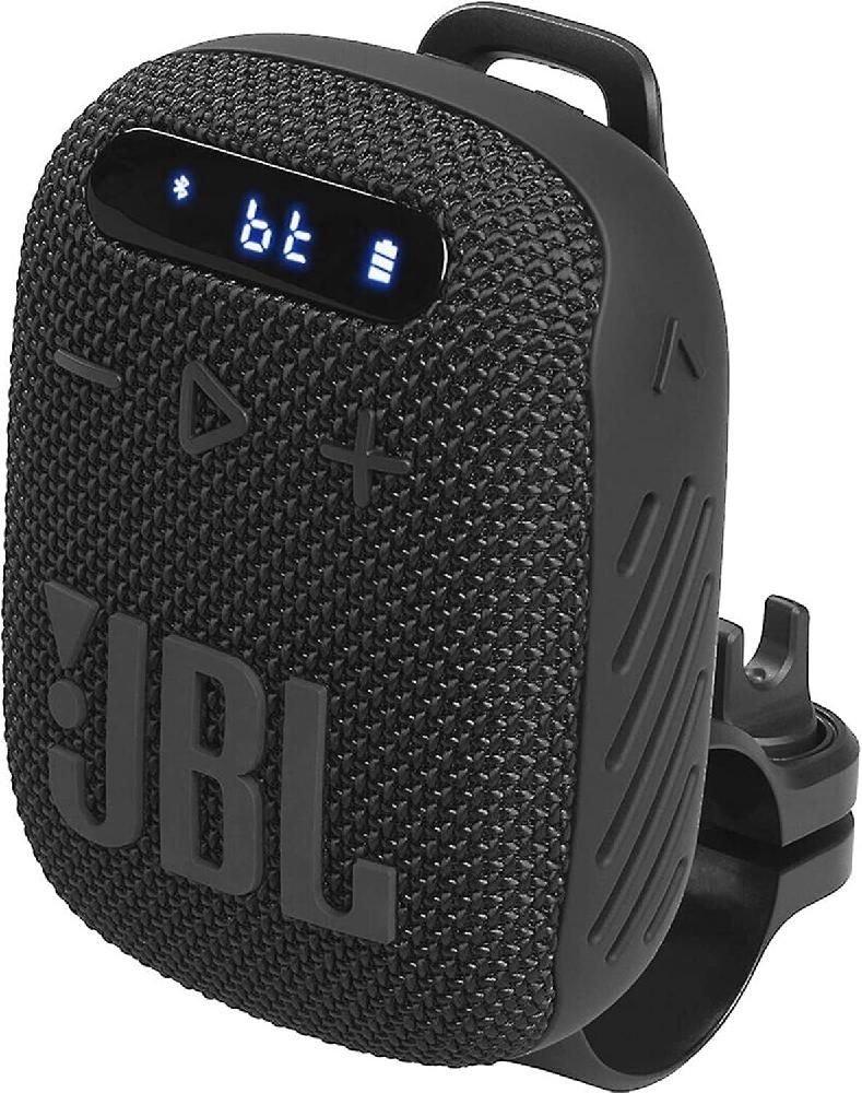 [해외] JBL Wind 3 휴대용 블루투스 스피커 및 자전거 핸들바용 FM 튜너 라디오