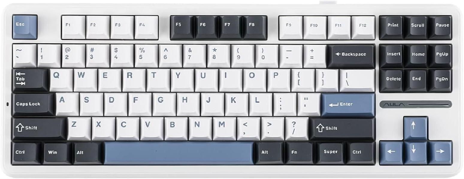 [해외] EPOMAKER x AULA F87 Pro 무선 개스킷 기계식 키보드