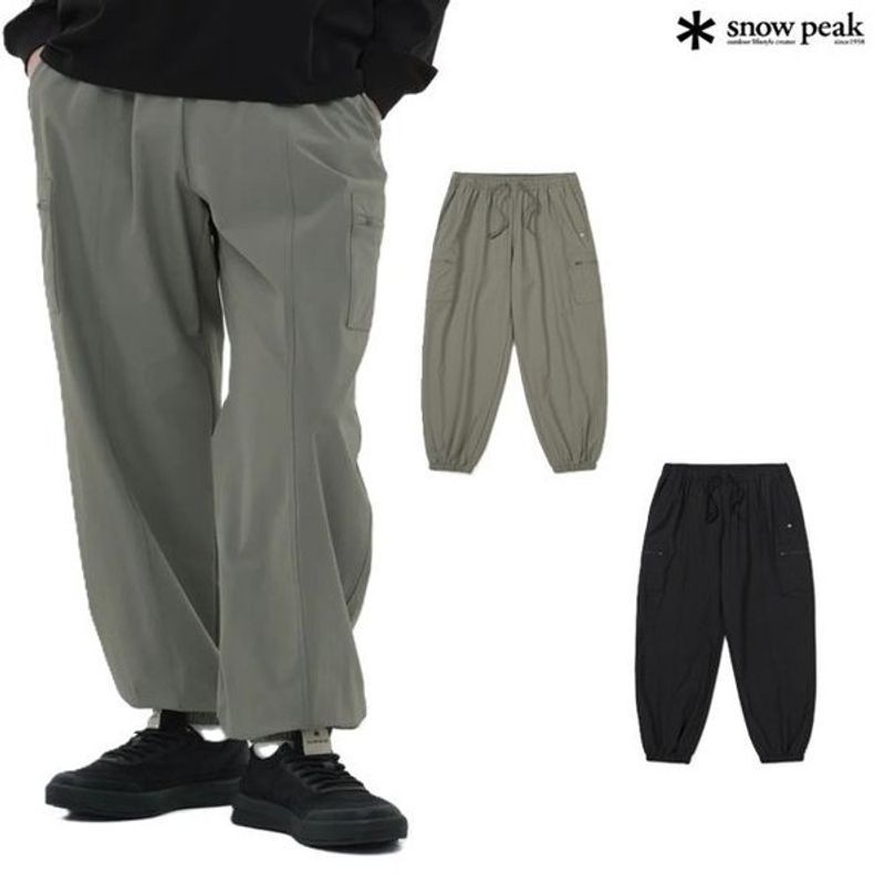 [갤러리아] 스노우피크 어패럴 [단독이월] 프로 여성 우븐 카고 조거 팬츠 S24SWTPT31