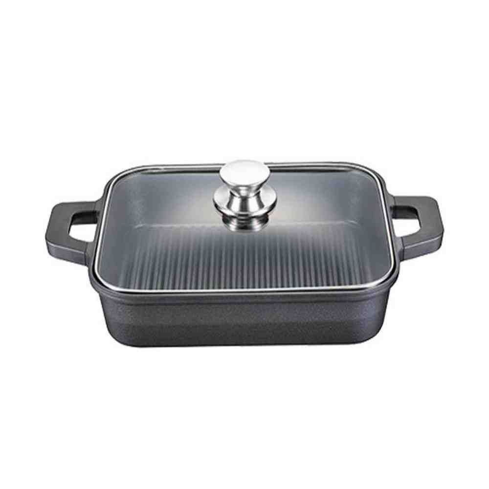 킵몰 스팀 그릴팬 사각그릴팬 소고기불판 가스그릴팬