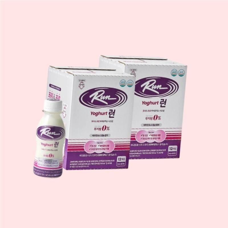 신앙촌 프로바이오틱스 런 요구르트 24병 1세트 4572313