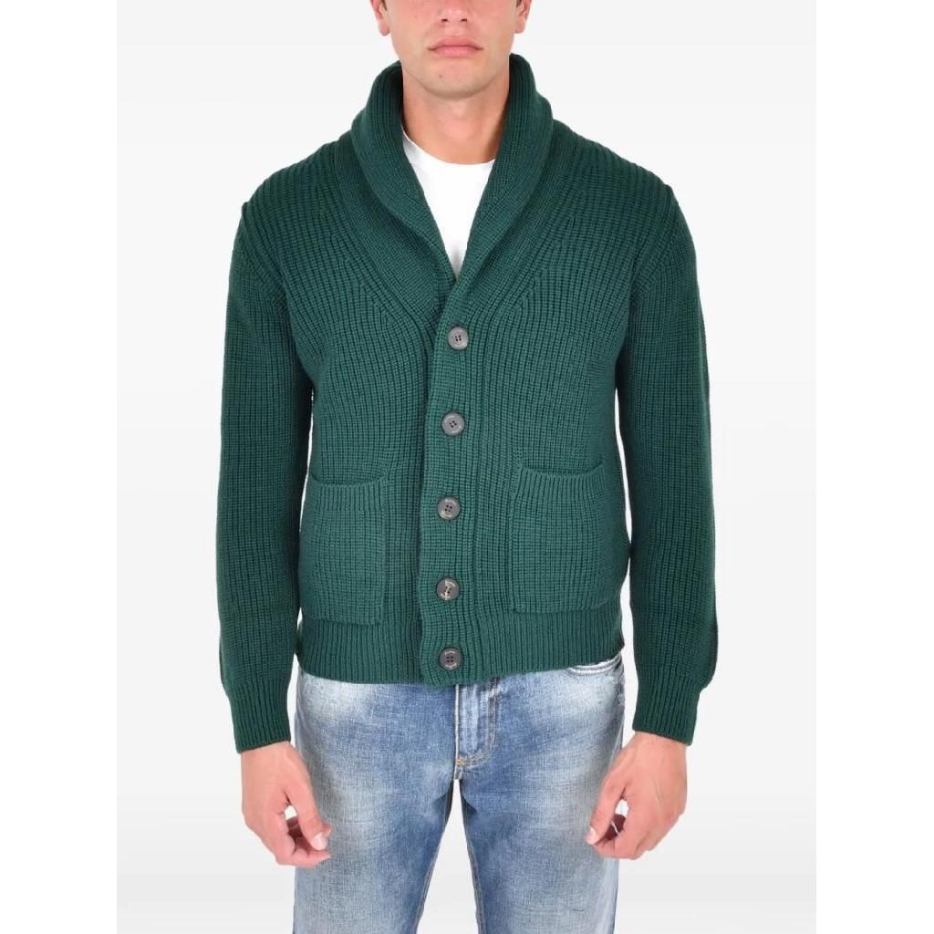 드루모어 버튼 숄 칼라 가디건 D5M419PNL489 T