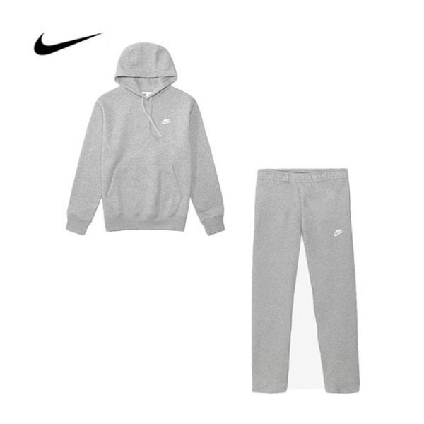 [하프클럽]나이키 츄리닝  BV2708-063 후드일자세트 그레이 국내AS