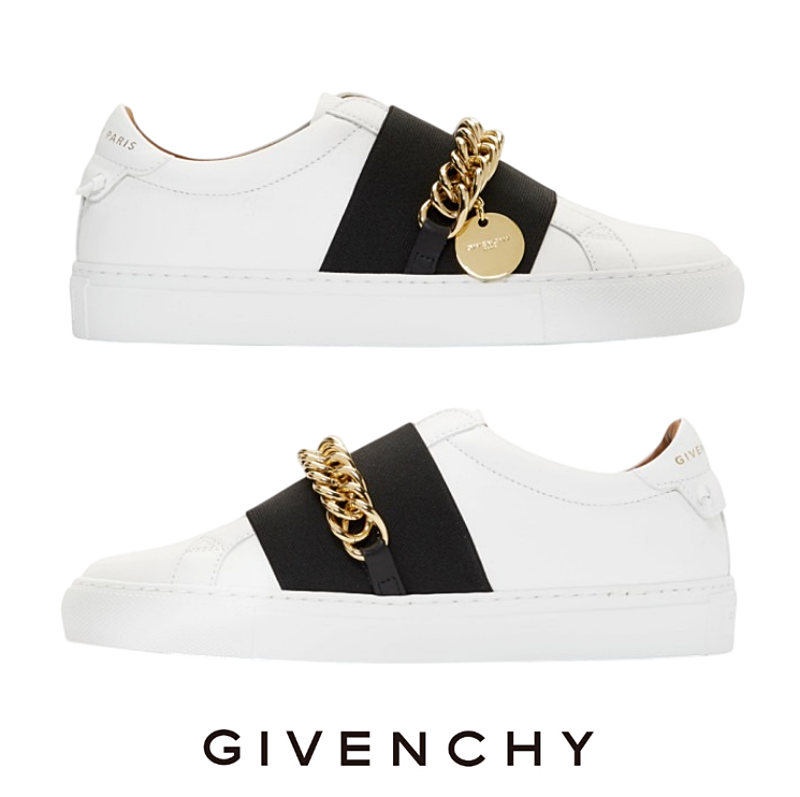 지방시 BE0005E0GP 116 여성 체인 로고 스니커즈 GIVENCHY