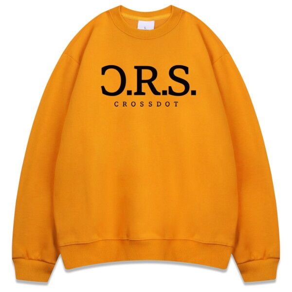 [크로스닷(남성)] [크로스닷][당일출고/국내생산] 크로스닷 씨알에스 오버핏 맨투맨 티셔츠 커플 긴팔 빅사이즈