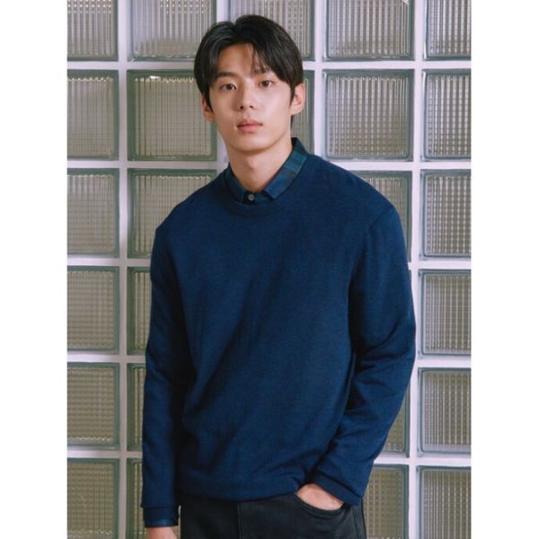 <매장정품> 폴햄 POLHAM 남성) 캐시블렌드 플레인 스웨터_PHE4ER1010 PHE4ER1010 238119