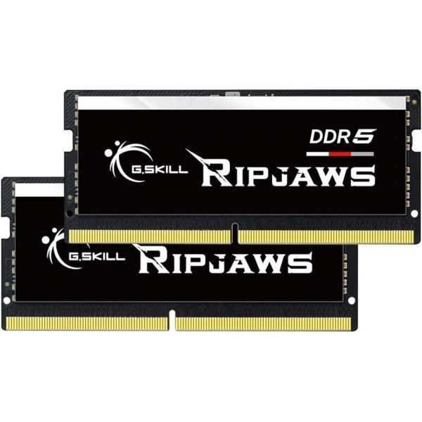 G.SKILL G.SKILL Ripjaws DDR5 SO-DIMM 시리즈 RAM 32GB (2x16GB) 4800MT/s CL34-34-34-76 1.10V 언버퍼드 Non-ECC 노트북/랩탑