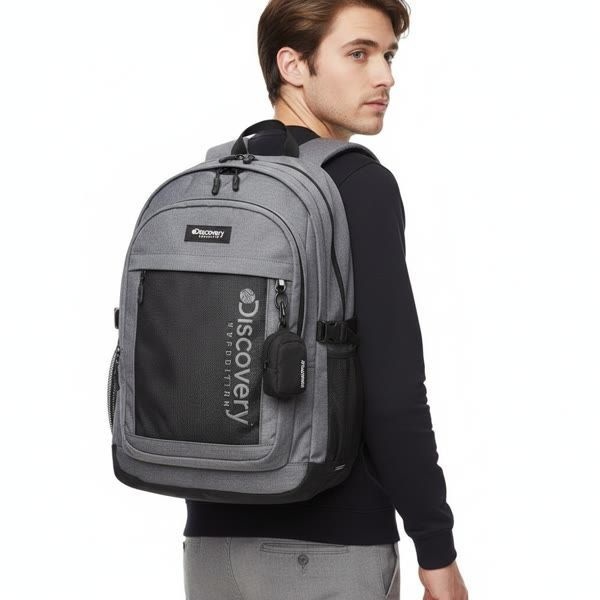 디스커버리 디스커버리 25년 신상 라이크 에어 플로 백팩 가방17인치노트북수납학생가방여행배낭신학기가방 DXBK0035N 1034228