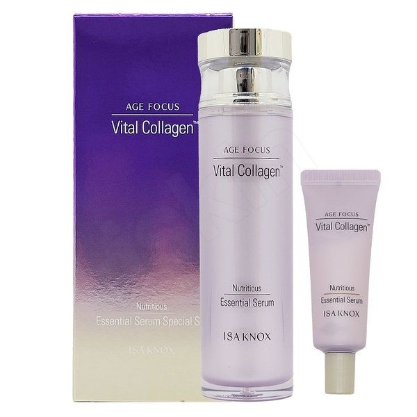 뷰티관리 엘지생활건강 이자녹스 에이지 포커스 바이탈 콜라겐 에센셜 세럼 특별 기획 세트26년08월07일까지