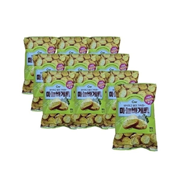 [너만아는과자점]CW 청우 마늘바게트 150g x 10개 / 과자 간식