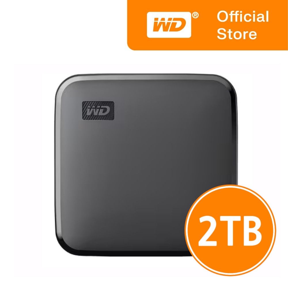 웨스턴디지털 공식 판매점 WD 엘리먼츠 Elements SE 포터블 외장 SSD 2TB 2테라 가성비 초경량 Portable Storage 웨스턴디지털 정품
