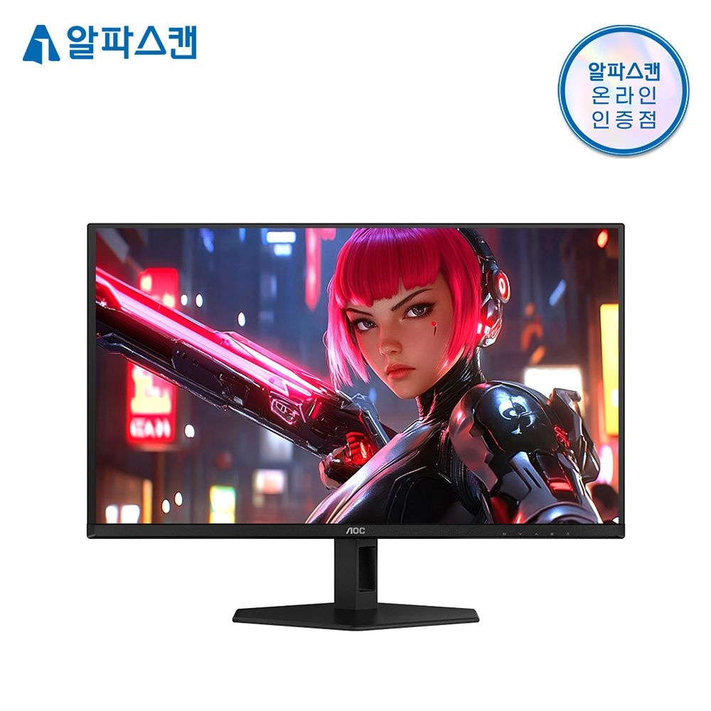 (주)알파스캔디스플레이 알파스캔 AOC Q27G40ZDF 게이밍 OLED 240 QHD 지싱크 AI HDR 무결점 삼성디스플레이 퀀텀닷 27인치 모니터