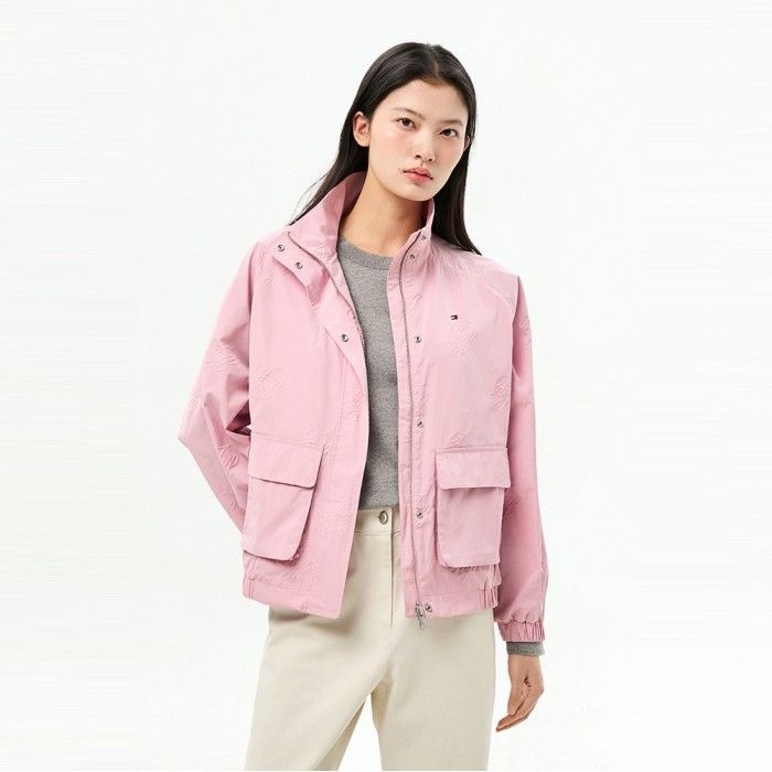 타미힐피거 여성 [공식][정상가:399,000원] 유틸리티 윈드브레이커 T22G1WJC051WT2TPG