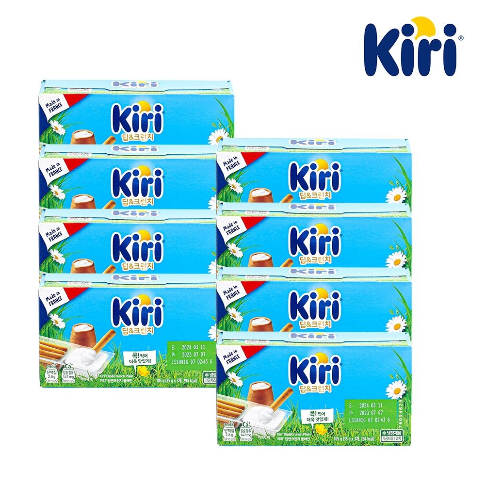 끼리 크림치즈 딥앤크런치 3입 8개