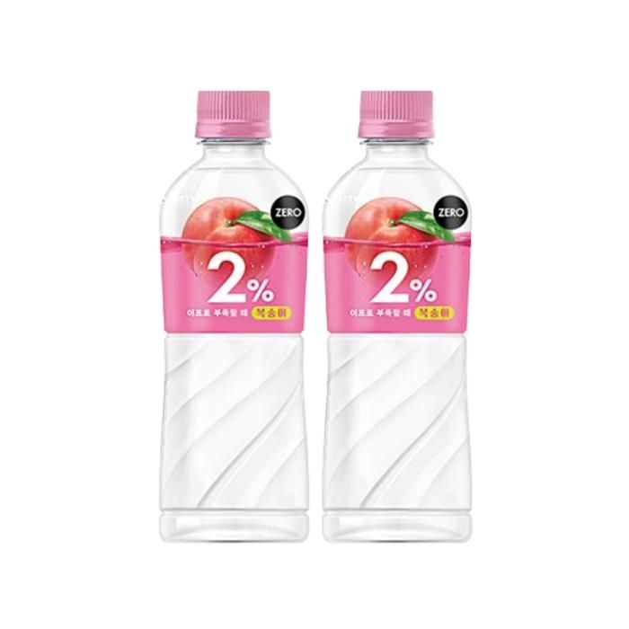 2% 이프로 부족할때 복숭아 제로 350ml 20개
