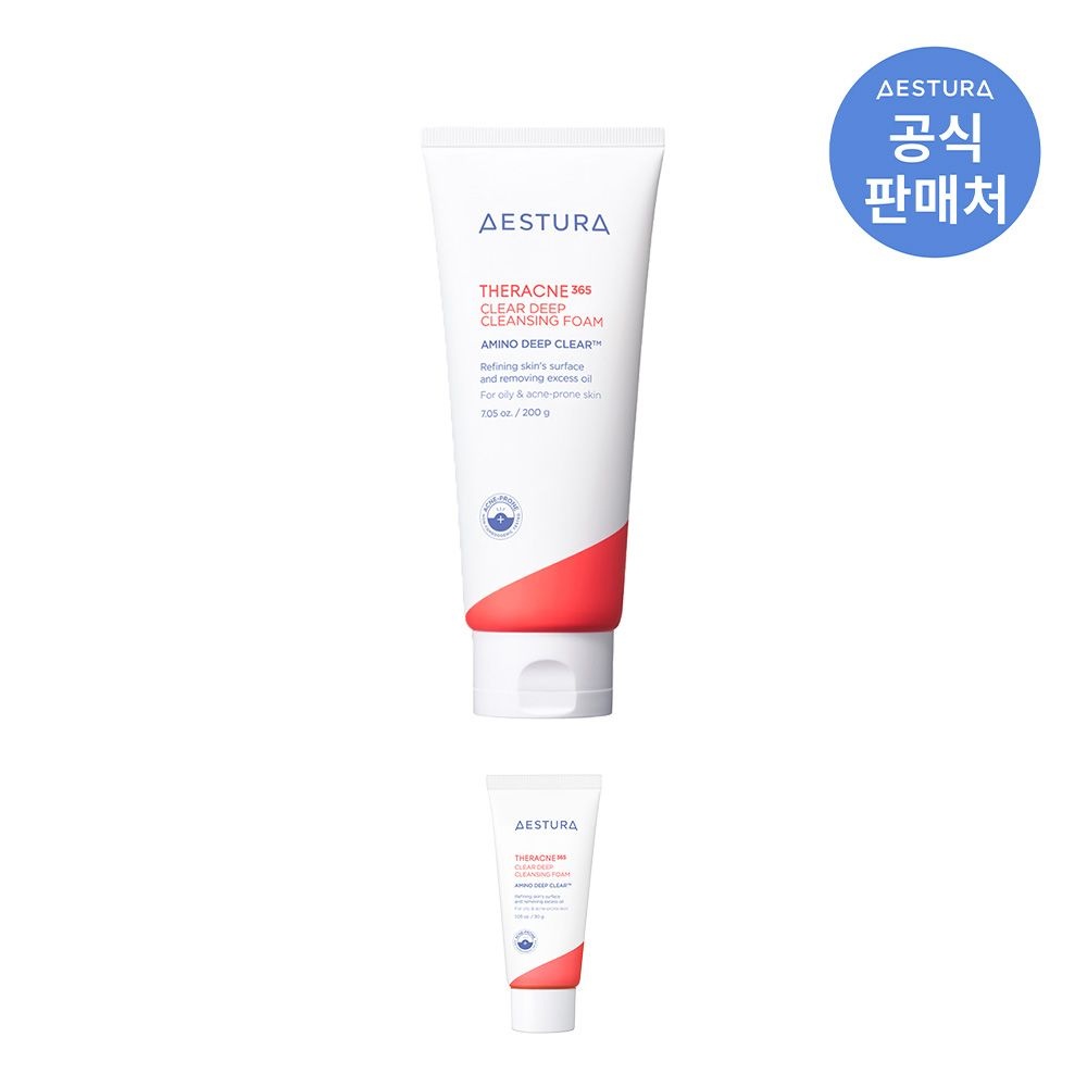 에스트라 [단독] 테라크네365 클리어 딥 클렌징 폼 200g