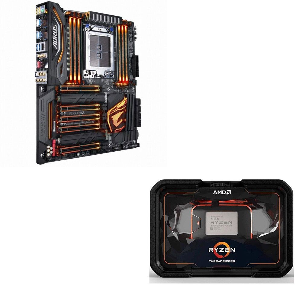 GIGABYTE 기가바이트 GIGABYTE X399 AORUS Gaming7 메인보드+Ryzen ThreadRipper 2950X CPU 번들