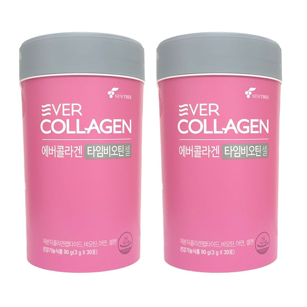 에버콜라겐 타임 비오틴 셀 3g x 30포 2통