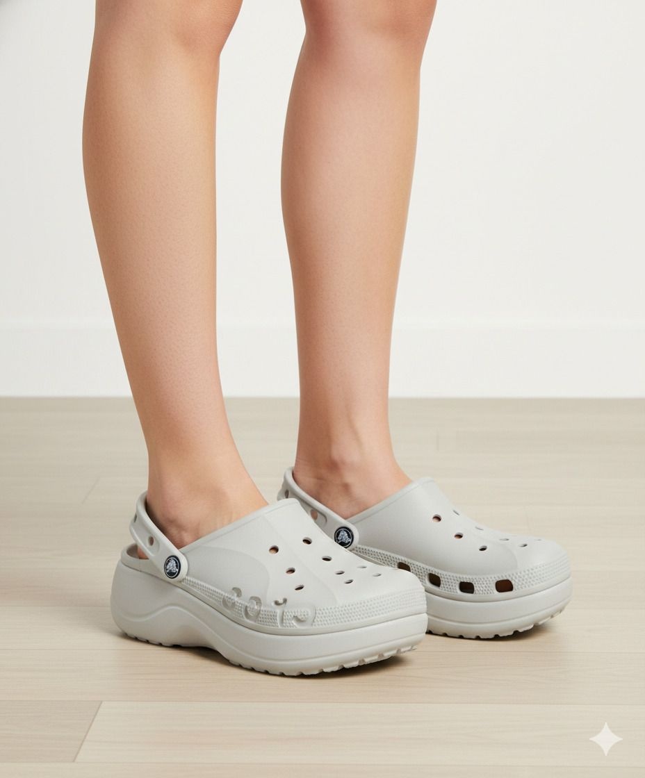 크록스 여성 바야 플랫폼 클로그 PWT (26SWCL208186) L7K3