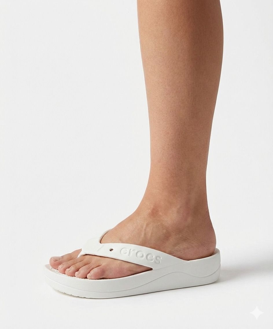 크록스 여성 바야 플랫폼 플립 WT (24SWSD208395) L7K3