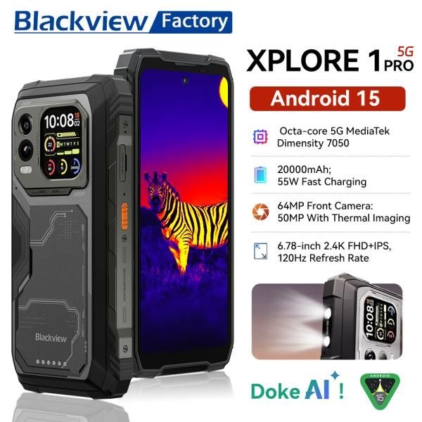 새로운 Blackview XPLORE 1 Pro 견고한 스마트폰 5G