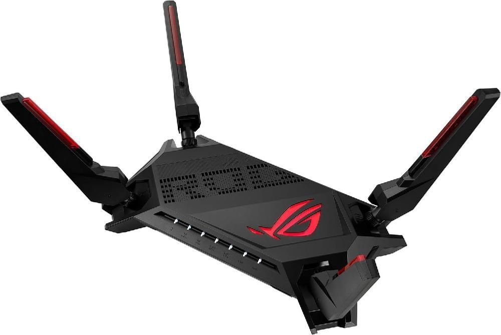 [해외] ASUS ROG Rapture WiFi 6 AX 게이밍 라우터(GT-AX6000) ant Guard Aura RGB