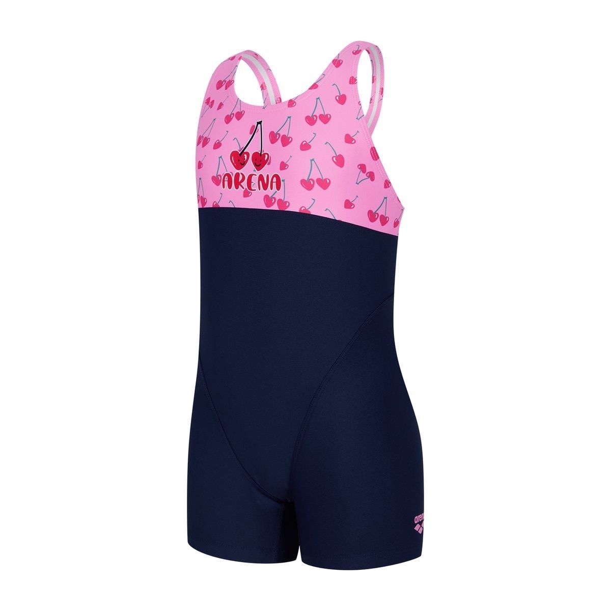 아레나 여아동 일반 3부 반신 실내수영복체리주빌레A4BG1GL03NVY2234103