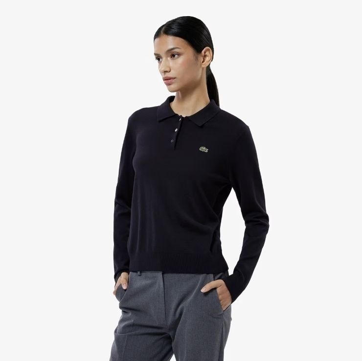 [국내백화점 출고] 라코스테 여성 25FW 베이직 긴팔 스웨터 폴로 AF793E-55N-031 AF793E-55N-031-EJS [인기