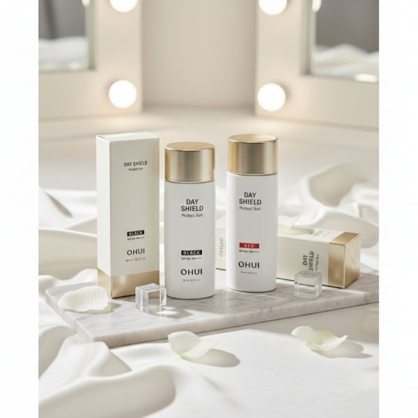 오휘 데이쉴드 선크림 80ml 대용량 - 블랙레드_선택 381095 멀티 선 80mlSPF50