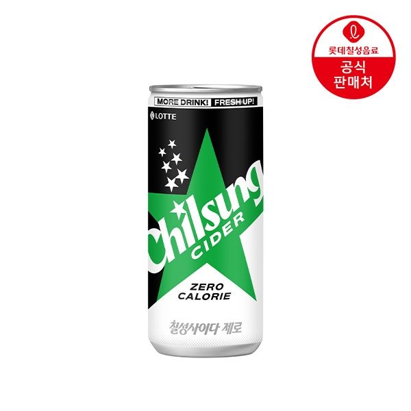 칠성제로 사이다 310ml 24캔