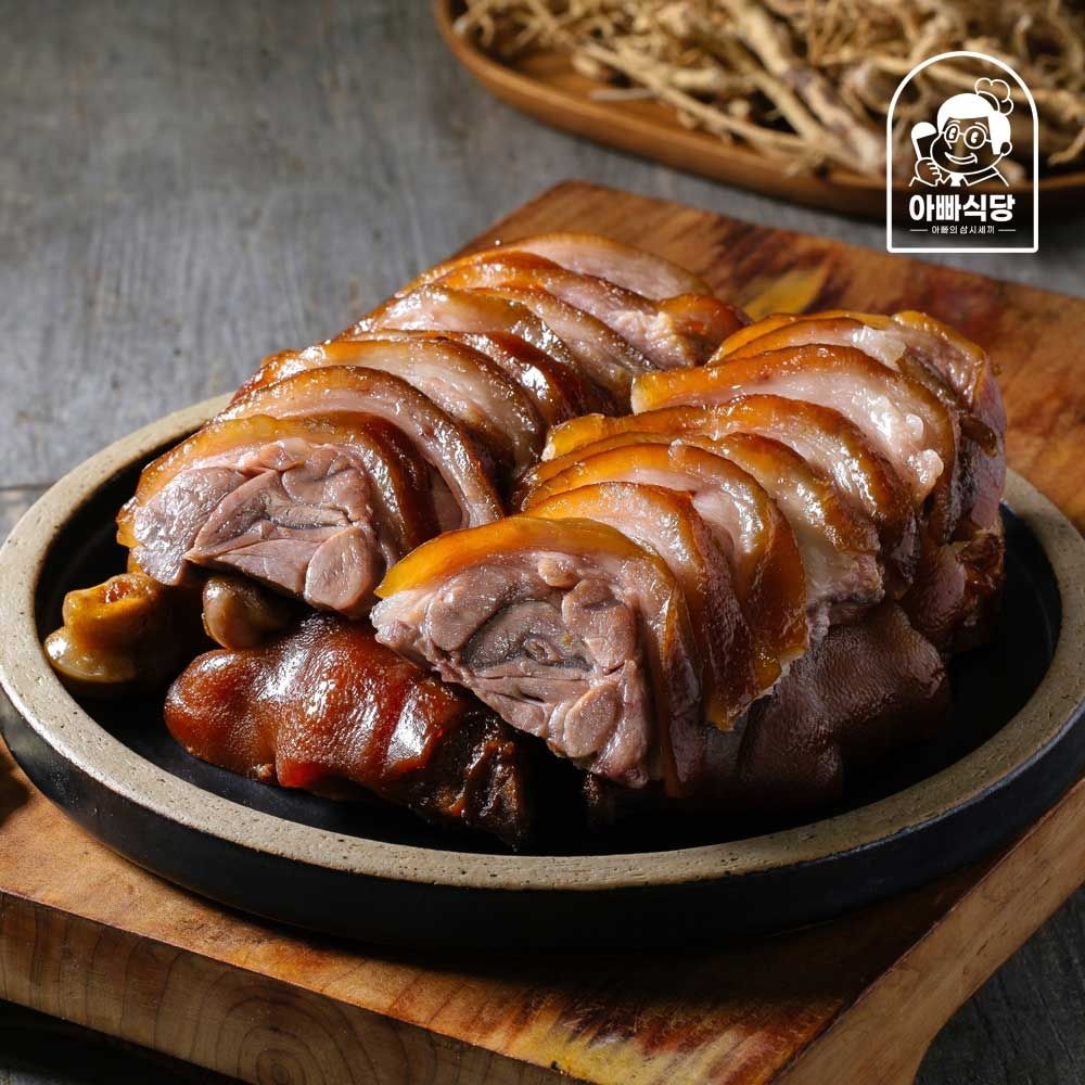 [아빠식당][아빠식당] 500만개 판매 백만유튜버 황기순살냉장족발 300g 2팩 외 (전구매 고객 막국수/새우젓소스 증정) : 롯데ON