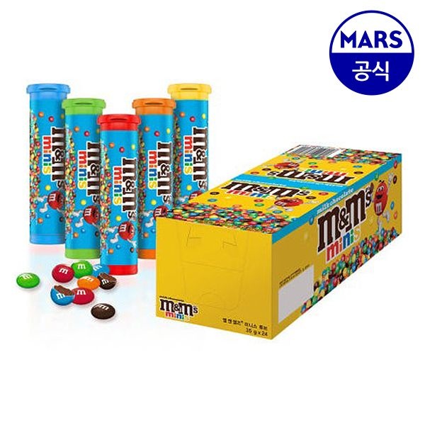 엠앤엠즈 미니 튜브 35gx24개