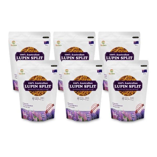 베네팜 루피니빈 식물성단백질 곡물 300g 6팩 I