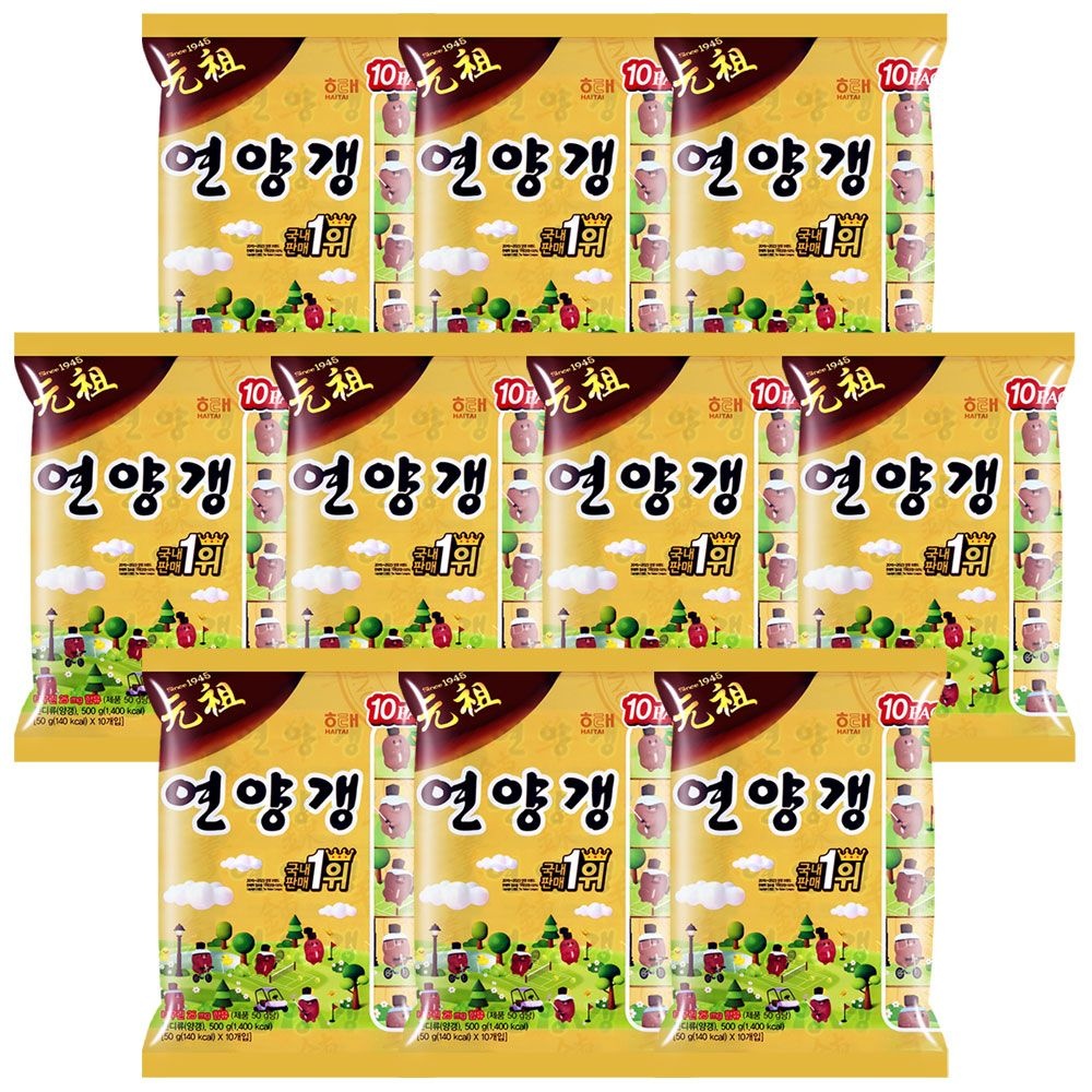 [해태제과]해태 연양갱 50g 100개 : 롯데ON