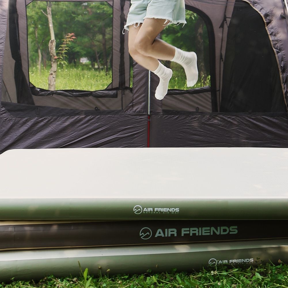 에어박스 [온누리상품] 에어박스x에어프렌즈 캠핑에어매트  특포맨 10cm (200X260)