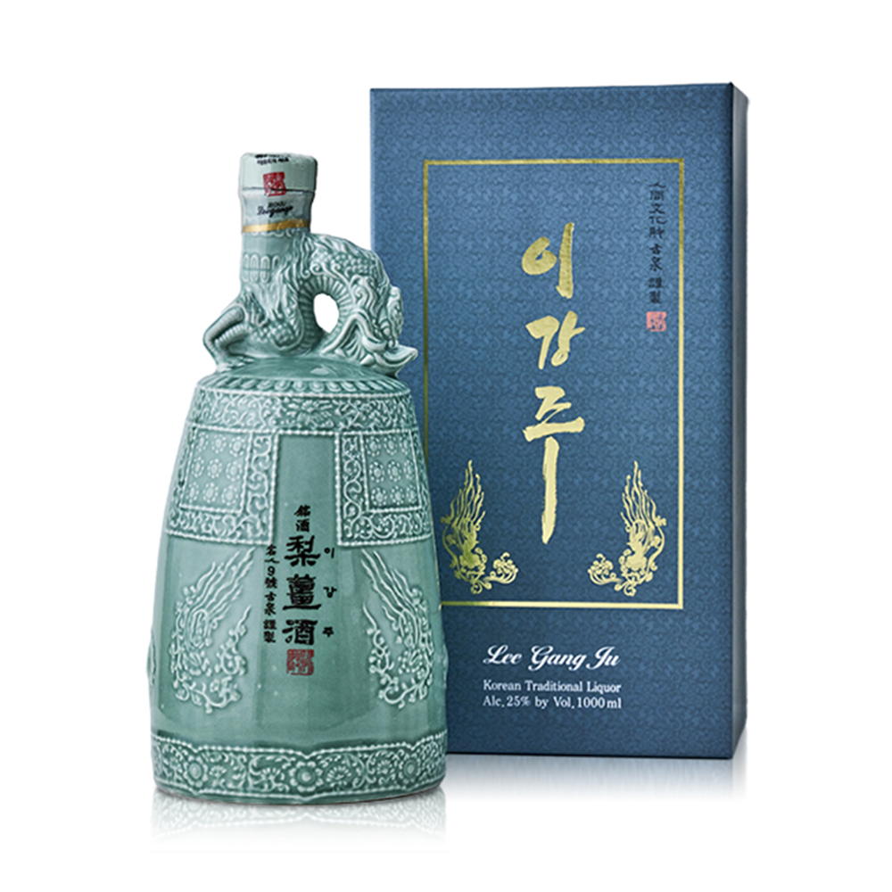 전주이강주 이강주 특3호 25도 1L 에밀레종 도자기 선물세트