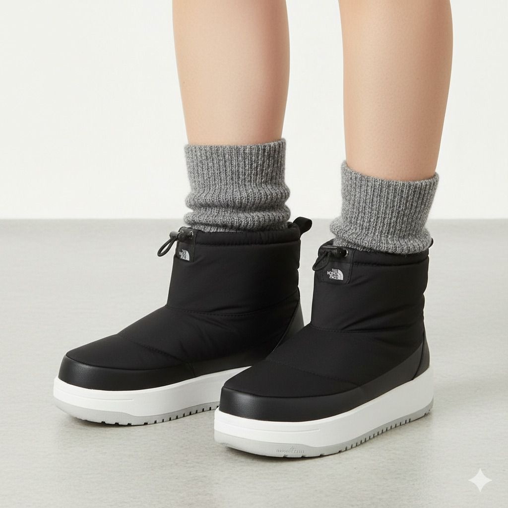 노스페이스 25FW NS87R59 플랫폼 부띠 L7K3